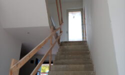 Villa Fidelio: Baustelle Treppen zum Schlafzimmerbereich